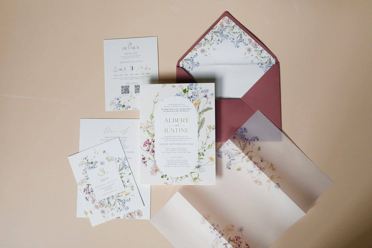 Bespoke Mauve and Floral / Taguig