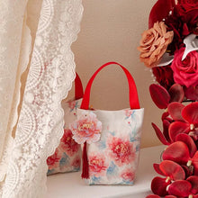 Load image into Gallery viewer, Peonies Mini Tote