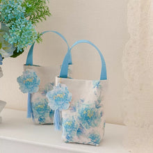 Load image into Gallery viewer, Peonies Mini Tote