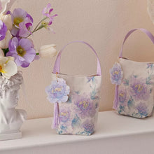 Load image into Gallery viewer, Peonies Mini Tote