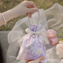 Load image into Gallery viewer, Peonies Drawstring with Pearl
