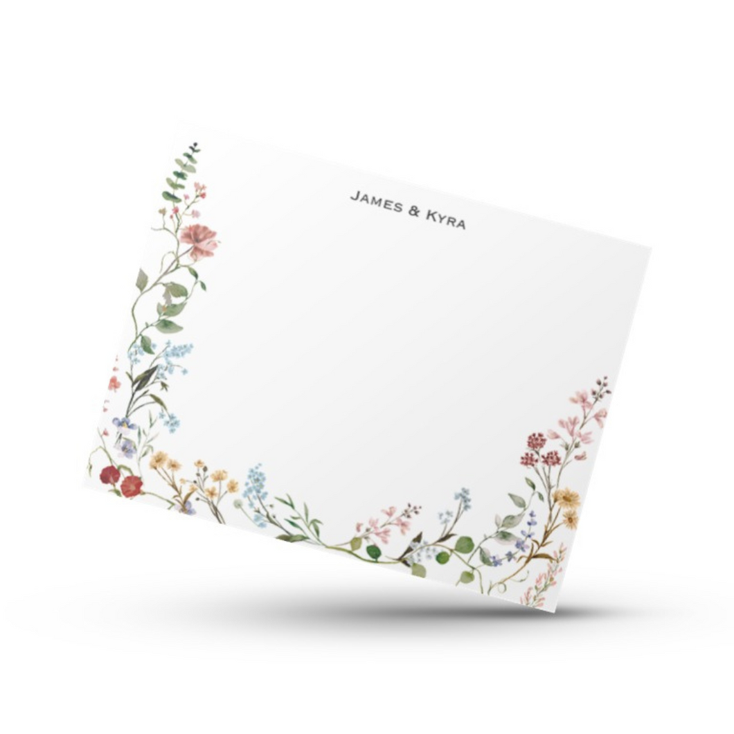 Flowers and Vines Notecards [D]