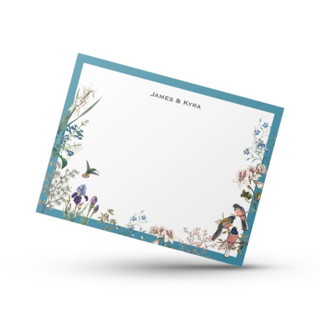 Blooms and Birds Notecards [D]