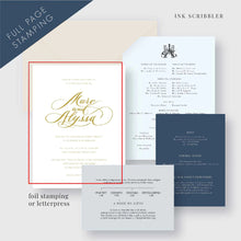 Load image into Gallery viewer, Absolue Suite / Main Card Letterpress