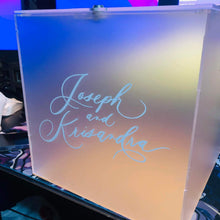 Load image into Gallery viewer, Personalized Acrylic Box