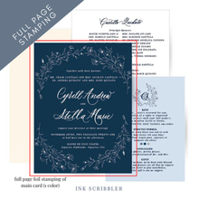 Load image into Gallery viewer, Botannia Suite / Main Card Foil Stamping