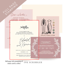 Load image into Gallery viewer, Branch Suite / Main Card Foil Stamping