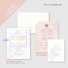 Load image into Gallery viewer, Concierto Suite / Full Page Custom Stamping Mix