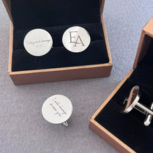 Load image into Gallery viewer, Engraved Cufflinks