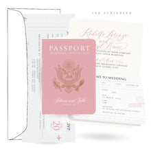 Load image into Gallery viewer, Passport with Boarding Pass