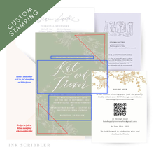 Load image into Gallery viewer, Secret Garden Suite / Full Page Custom Stamping Mix