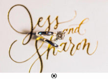 Load image into Gallery viewer, Wedding Logo - ink scribbler