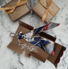 Load image into Gallery viewer, Scarf Flag Acrylic Keychain Bag Charm