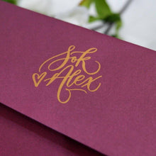 Load image into Gallery viewer, Wedding Logo - ink scribbler