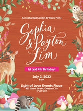 Load image into Gallery viewer, Kids Custom Invitation Design