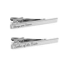 Load image into Gallery viewer, Engraved Tie Clip