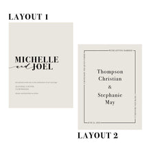 Load image into Gallery viewer, Bodoni / 3-pc Suite