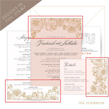 Load image into Gallery viewer, Rosa / Template Stamping