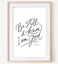 Load image into Gallery viewer, Psalm 46:10 Downloadable Print - ink scribbler