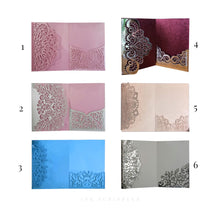 Load image into Gallery viewer, Lasercut Pocketfold Suite