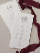 Load image into Gallery viewer, Menu Cards
