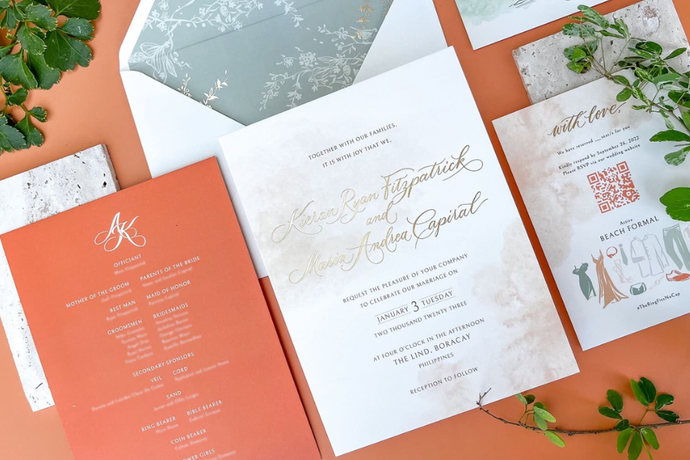 Acrylic Wedding Invitations – Ink Scribbler