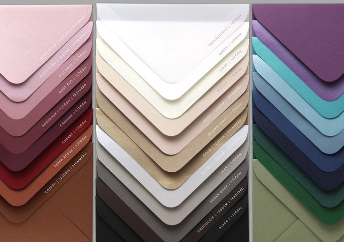 Paper and Envelope Colors