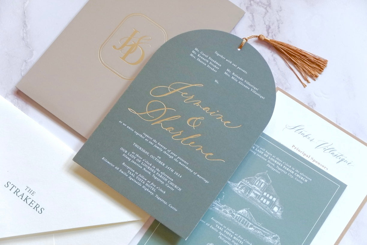 Gold and Sage Green / Tagaytay