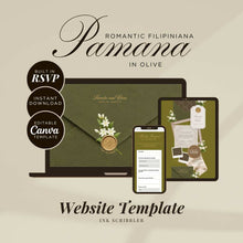 Load image into Gallery viewer, Pamana Olive - Website Template

