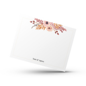 Rustic Floral Notecards [B]