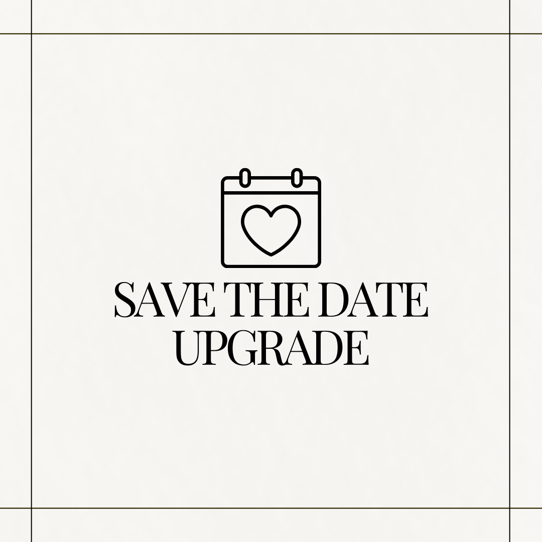 Save the Date Upgrade