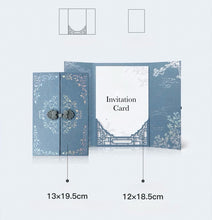 Load image into Gallery viewer, Oriental Gatefold - Lasercut Pocket with Holographic Foil
