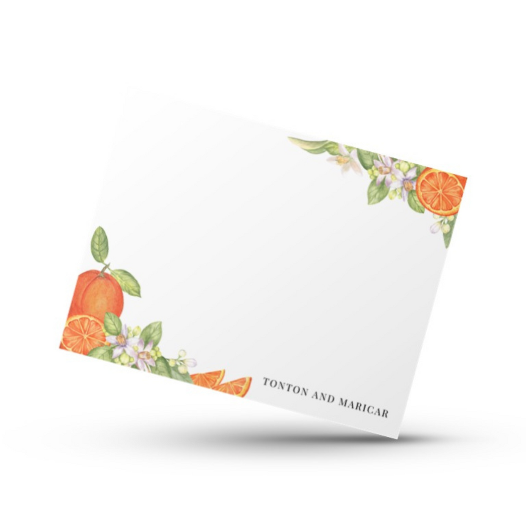 Tangerines Notecards [C]