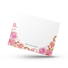 Load image into Gallery viewer, Pink Roses Notecards [C]
