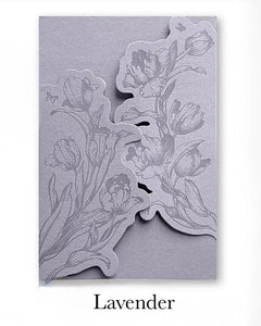 Tulip Wrap - Letterpressed