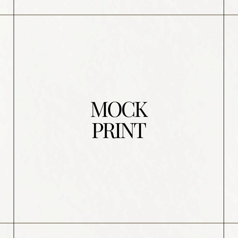 Mock Up Print