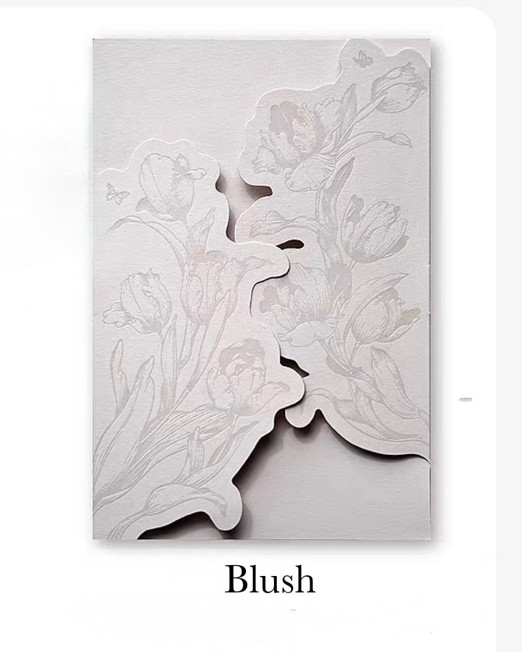Tulip Wrap - Letterpressed