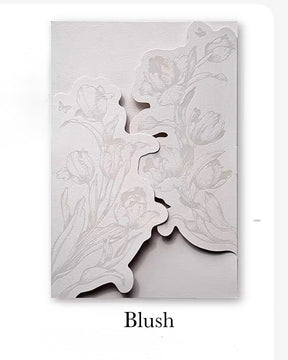 Tulip Wrap - Letterpressed