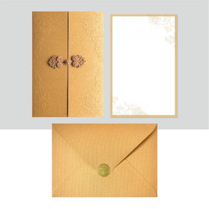 Oriental Gatefold - Blind Emboss