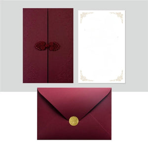 Oriental Gatefold - Blind Emboss