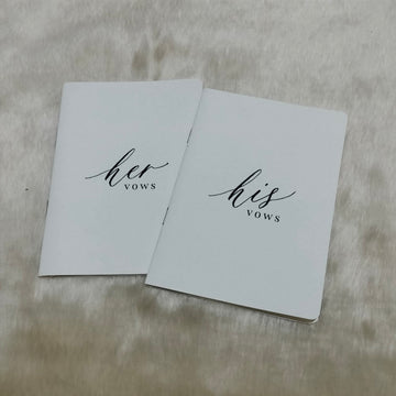 Vow Booklets