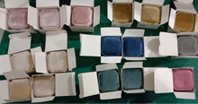 Load image into Gallery viewer, Velvet Ring Box - Double Slot Octagon
