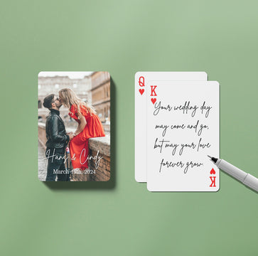 Playing Card Guest Book