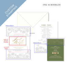 Load image into Gallery viewer, Rosa Suite / Full Page Custom Stamping Mix
