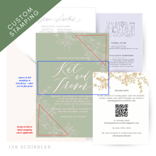 Load image into Gallery viewer, Secret Garden Suite / Names Custom Stamping Mix
