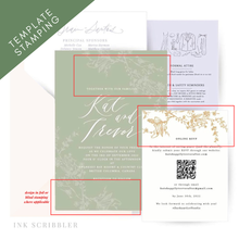 Load image into Gallery viewer, Secret Garden Suite / Template Stamping

