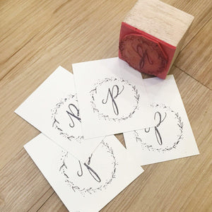 Wreath1 Stamp - ink scribbler