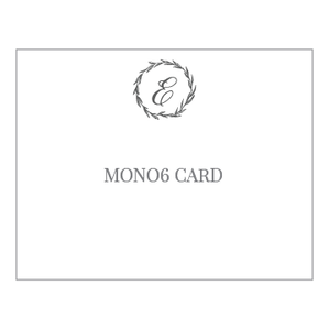Mono6 Notecards - ink scribbler