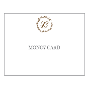 Mono7 Notecards - ink scribbler