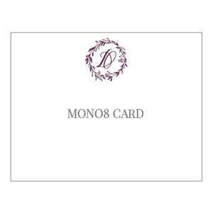 Mono8 Notecards - ink scribbler